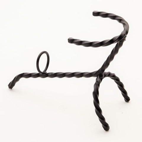 TWISTED IRON HORN STAND